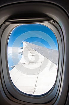 Airplane window