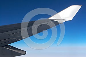 Airplane wing with blank winglet