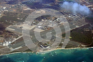 Airport aerial view
