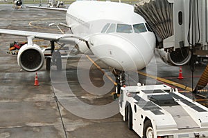 Airport Aeroplane & Airbridge