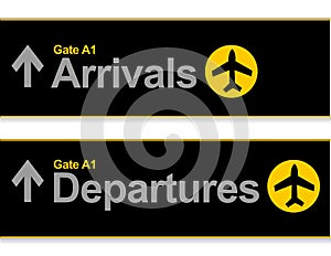 Airport Arrival and departures