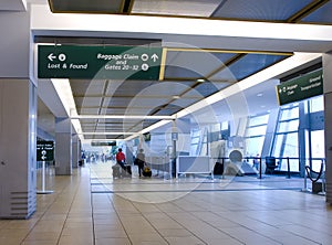 Aeropuerto llegada 