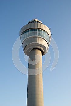 Airport control tower.