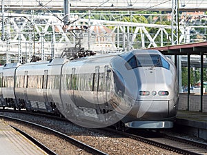 Airport express train in Oslo