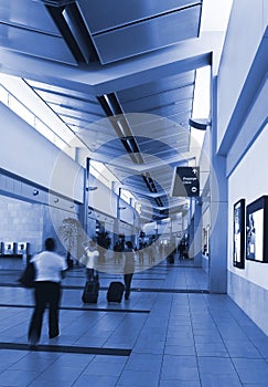 Airport gate area