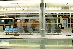 Airport gates - boarding area