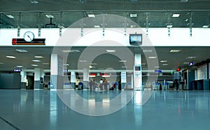 Airport hall