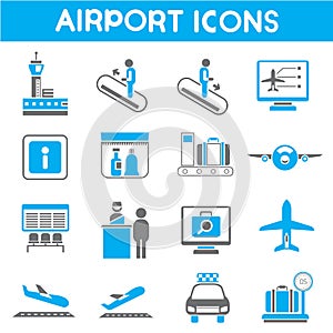 Airport icons