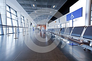 Airport interior