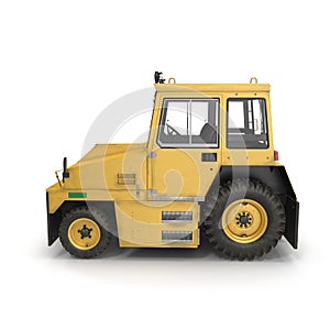 Airport Push Back Tractor Hallam HE50. 3D illustration