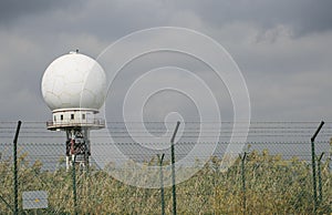 Airport radar in Barcelona
