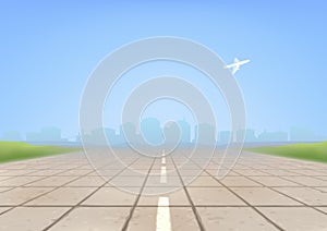 Airport runway