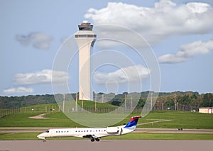 Airport Runway and Control Tower