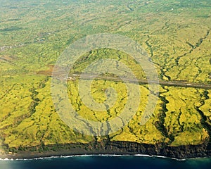 Airport runway in Fogo