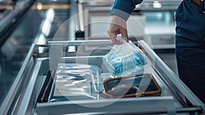 The Airport Security Check.AI generated image