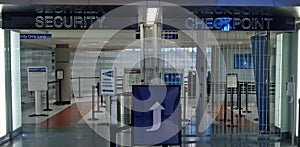 Airport Security Check Point