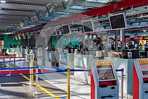 Airport self check in