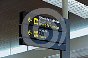 Airport Sign