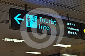 Airport signs