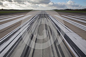 Airport tarmac background