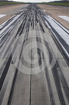 Airport tarmac background