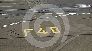 Airport Tarmac markings