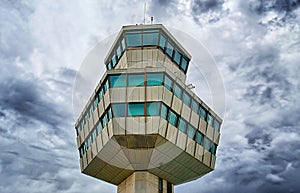 airport tegel tower control center photo