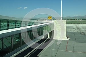 Airport walkway