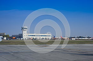 Airport watch tower