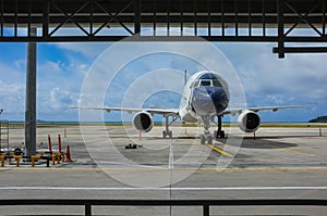 Airport window