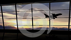 Airport window