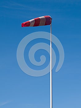 Airport windsock - vertical image