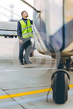 Airport worker support