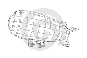 Airship dirigible airway travel transport