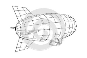 Airship dirigible airway travel transport