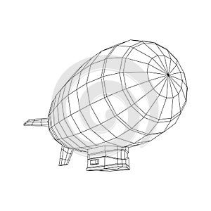 Airship dirigible airway travel transport