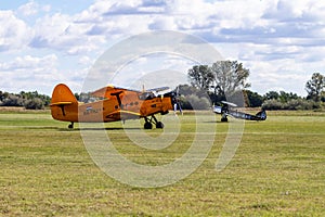 Airshow Antonov -2 aircraft in mint conditions