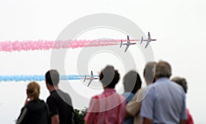 Airshow spectators