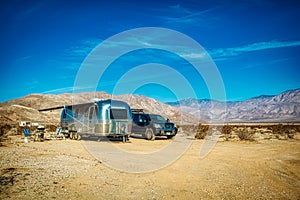 Airstream Desert Camping Borrego Springs California