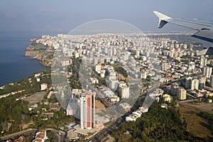 Airview of Antalya photo