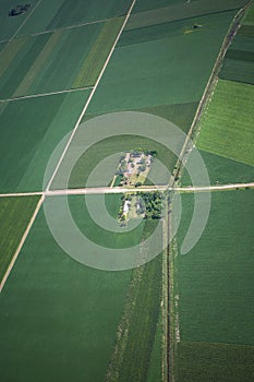 Airview of the field