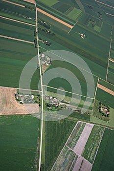 Airview of the field photo