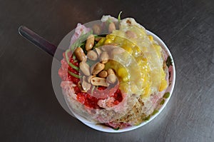 Ais kacang Air batu campur photo