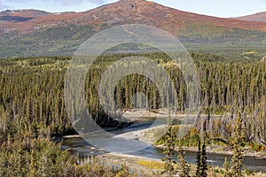 Aishinik river near Haines Junction