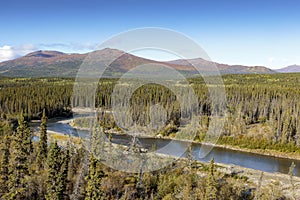 Aishinik river near Haines Junction