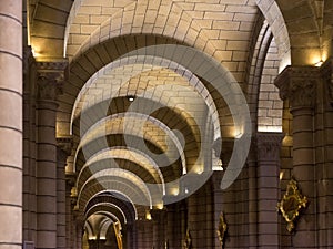 Aisle of the Monaco Cathedral