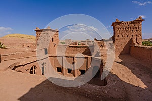 Ait ben Haddou near Ouarzazate in Morocco, Africa