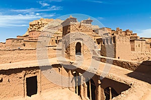 Ait Benhaddou,fortified city, kasbah or ksar in Ouarzazate, Morocco