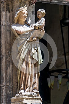 Aix-en-Provence Saint-Sauveur cathedral architecture detail photo
