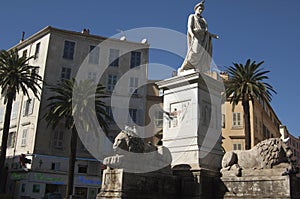 AJACCIO/CORSICA/FRANCE - - Romanesque statue i